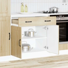 Mueble bajo de cocina Lucca roble sonoma