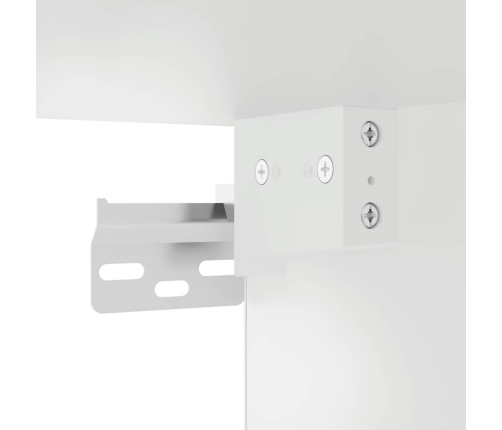 Armario de pared para cocina puerta cristal Lucca gris hormigón