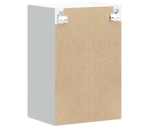 Armario de pared para cocina puerta cristal Lucca gris sonoma