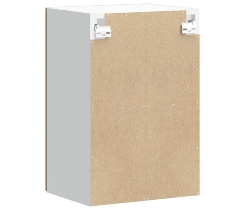 Armario de pared para cocina puerta cristal Lucca roble marrón