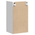 Armario de pared cocina Lucca madera contrachapada gris cemento