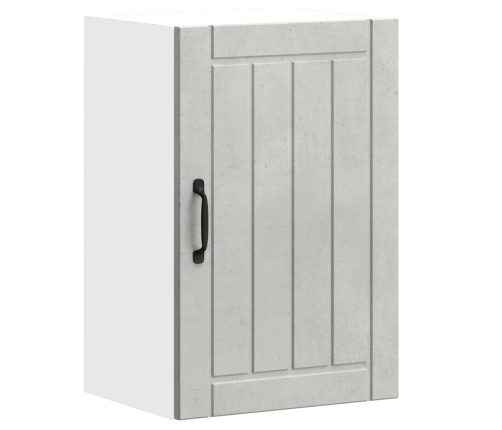 Armario de pared cocina Lucca madera contrachapada gris cemento