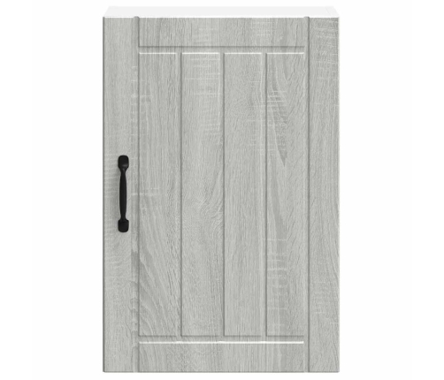 Armario de pared cocina Lucca madera contrachapada gris sonoma