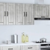 Armario de pared cocina Lucca madera contrachapada gris cemento