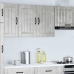 Armario de pared cocina Lucca madera contrachapada gris cemento