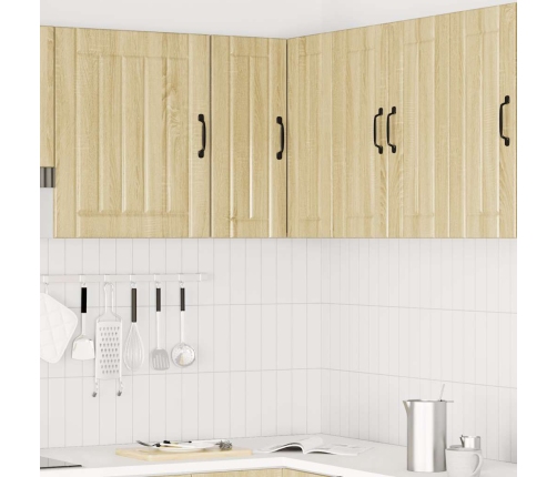 Mueble cocina esquina pared Lucca roble sonoma