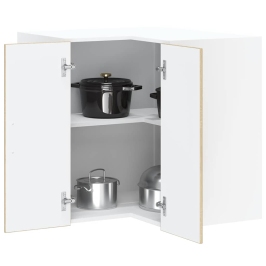 Mueble cocina esquina pared Lucca roble sonoma