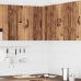 Mueble de cocina esquina pared Lucca madera vieja