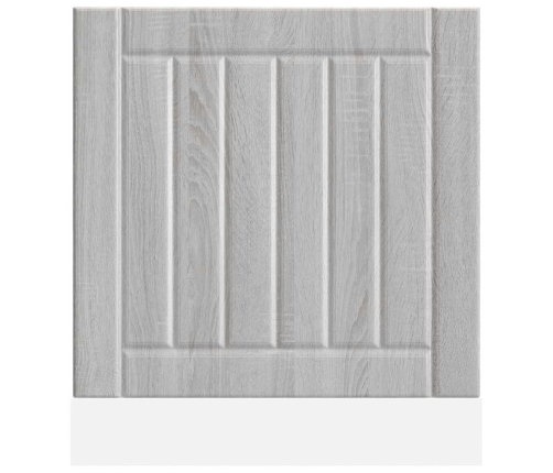 Panel para lavavajillas Lucca madera contrachapada sonoma gris