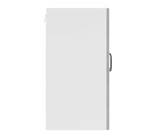 Armario pared cocina puerta de cristal Lucca sonoma gris