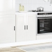 Mueble bajo de cocina porto alto brillo blanco