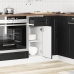 Mueble bajo de cocina Porto madera contrachapada negro