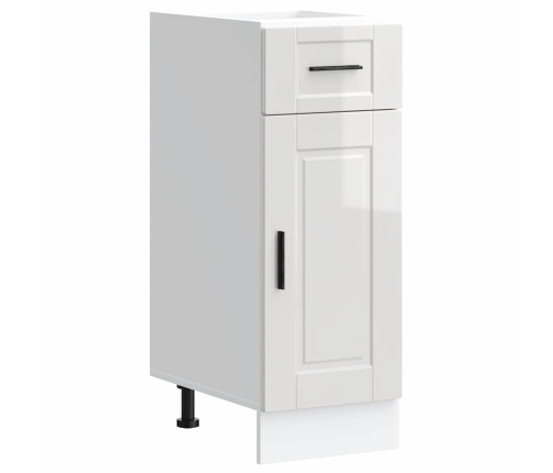 Mueble bajo de cocina porto alto brillo blanco