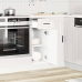 Mueble bajo de cocina porto alto brillo blanco