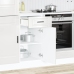 Mueble bajo de cocina porto alto brillo blanco