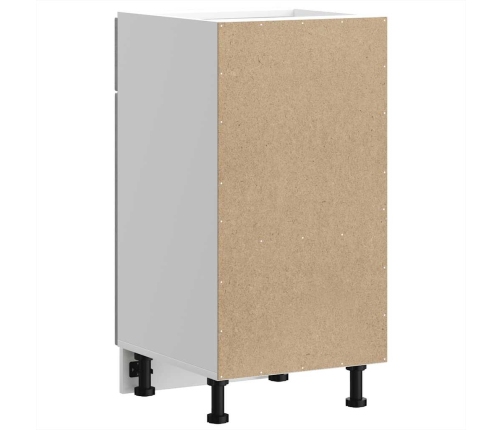 Mueble bajo de cocina porto gris sonoma madera reconstituida