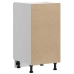 Mueble bajo de cocina porto gris sonoma madera reconstituida