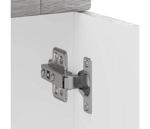 Mueble bajo de cocina porto gris sonoma madera reconstituida