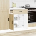 Mueble bajo de cocina porto roble sonoma madera reconstituida