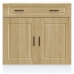 Mueble bajo de cocina porto roble sonoma madera reconstituida