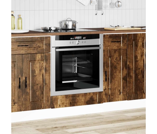 Mueble de horno Porto roble sonoma madera reconstituida