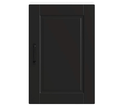 Mueble de pared de cocina Porto madera contrachapada negra