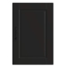 Mueble de pared de cocina Porto madera contrachapada negra