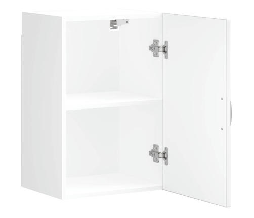 Armario pared cocina Porto madera ingeniería blanca alto brillo