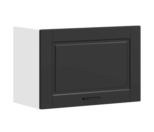 Mueble de pared de cocina Porto madera contrachapada negra