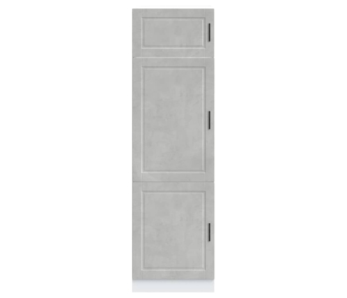 Mueble de cocina Porto de madera contrachapada gris hormigón