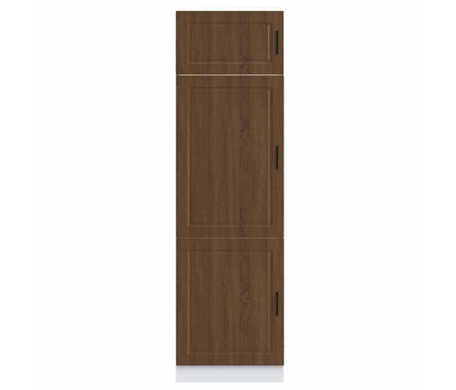 Mueble de cocina Porto de madera contrachapada roble marrón