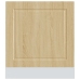 Panel para lavavajillas Porto madera contrachapada roble sonoma