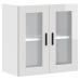 Armario pared para cocina puerta cristal Porto blanco brillante