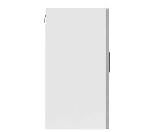 Armario de pared para cocina puerta cristal Porto gris sonoma