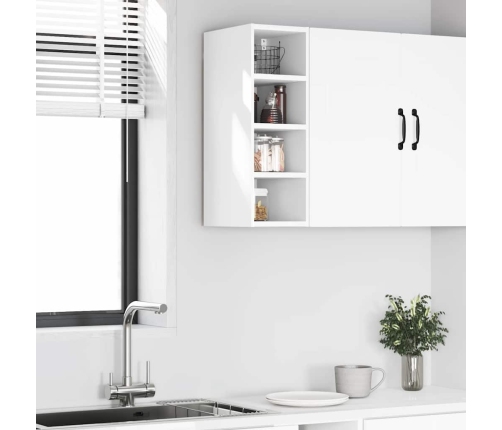 Armario colgante cocina contrachapada blanco 20x29,5x60 cm