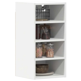 Armario colgante cocina contrachapada blanco 30x29,5x60 cm