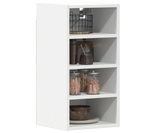 Armario colgante cocina contrachapada blanco 30x29,5x60 cm