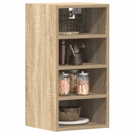 Armario colgante cocina contrachapada color roble 30x29,5x60 cm