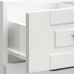 Mueble bajo de cocina Porto alto brillo blanco