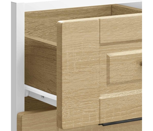 Mueble bajo de cocina porto roble sonoma madera reconstituida