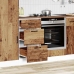 Mueble bajo de cocina Kalmar de madera antigua de ingeniería