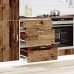 Mueble bajo de cocina de madera antigua de madera de ingeniería