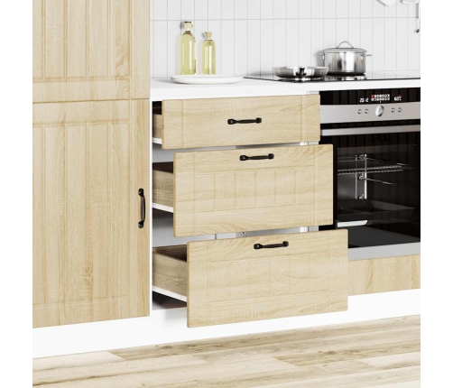 Mueble bajo de cocina Lucca roble sonoma