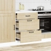 Mueble bajo de cocina Lucca roble sonoma