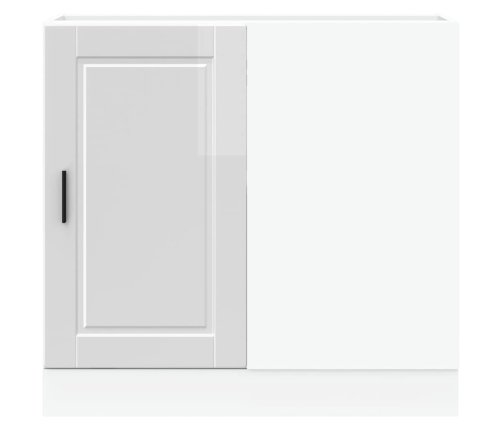 Mueble bajo de cocina Porto alto brillo blanco