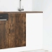 Mueble bajo de cocina porto roble ahumado madera reconstituida