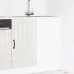 Mueble bajo para fregadero Lucca blanco brillante