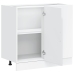 Mueble bajo para fregadero Lucca blanco brillante