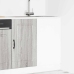 Mueble bajo de cocina Kalmar gris sonoma madera de ingeniería