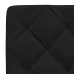 Cama con colchón tela negro 100x200 cm